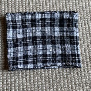 Hollister smock cropped tube top